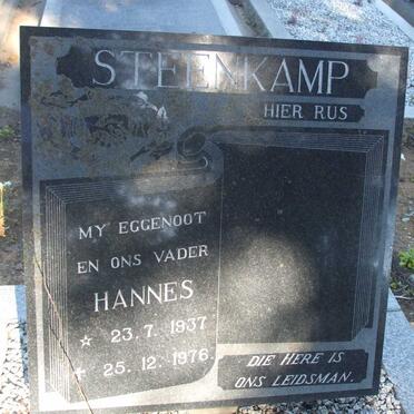 STEENKAMP Hannes 1937-1976