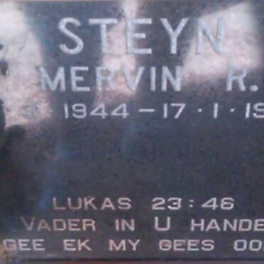 STEYN Mervin R. 1944-1997