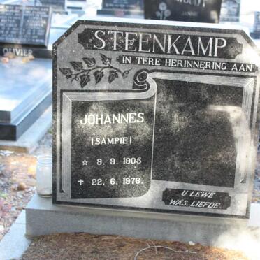 STEENKAMP Johannes 1905-1976