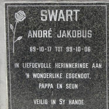 SWART Andre Jakobus 1969-1999