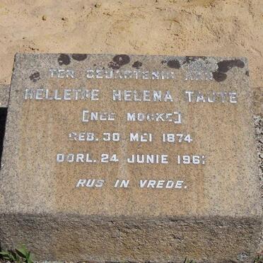 TAUTE Helletje Helena nee MOCKE 1874-1961