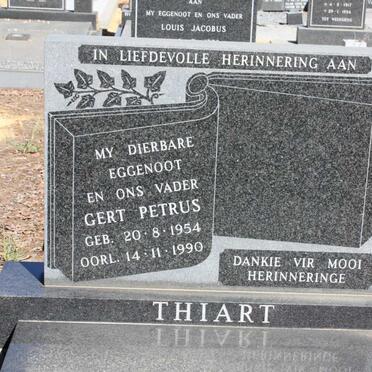 THIART Gert Petrus 1954-1990
