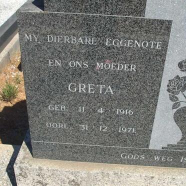 THEART Greta 1916-1971