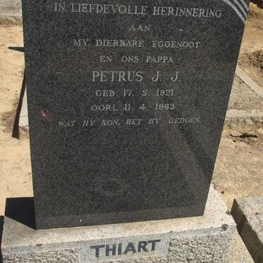 THIART Petrus J.J. 1921-1963