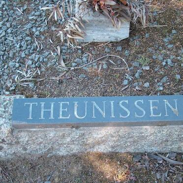 THEUNISSEN James Curd 1885-1953 &amp; Jurgenz Jacoba 1896-1971