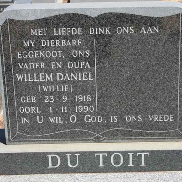 TOIT Willem Daniel, du 1918-1990