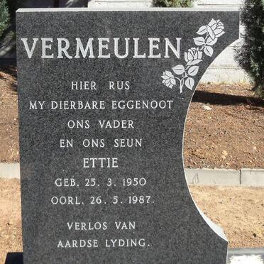 VERMEULEN Ettie 1950-1987