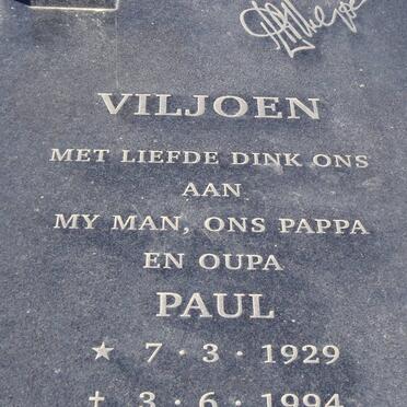 VILJOEN Paul 1929-1994