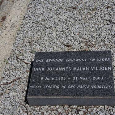VILJOEN Dirk Johannes Malan 1935-2003