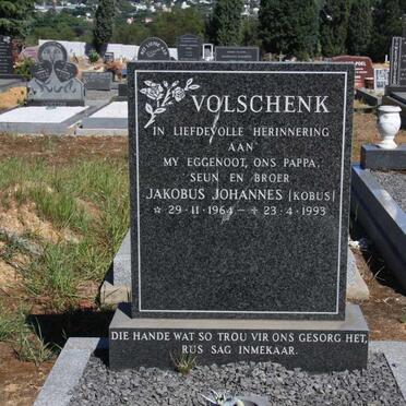 VOLSCHENK Jakobus Johannes 1964-1993