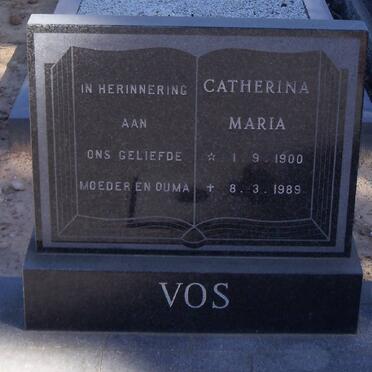 VOS Catherina Maria 1900-1989