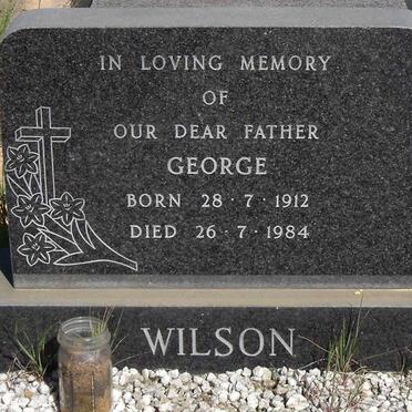 WILSON George 1912-1984