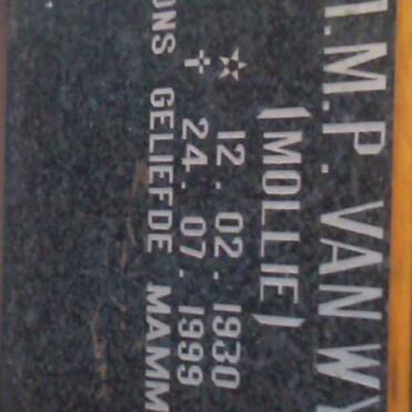 WYK M.M.P., van 1930-1999