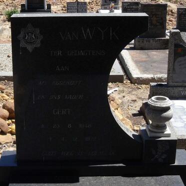 WYK Gert, van 1940-1972