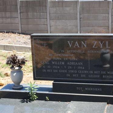 ZYL Willem Adriaan, van 1924-1984