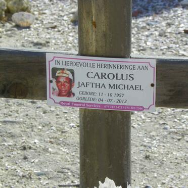 CAROLUS Jaftha Michael 1957-2012