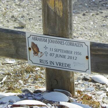 CORAIZIN Abraham Johannes 1956-2012