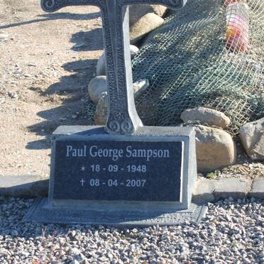 SAMPSON Paul George 1948-2007