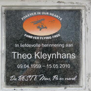 KLEYNHANS Theo 1959-2010