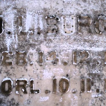 BURGER J.L. 1873-1937