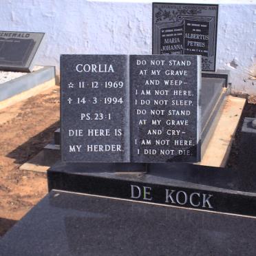 KOCK Corlia, de 1969-1994