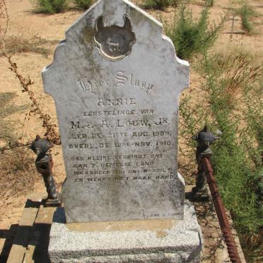 LOUW Annie 1909-1910