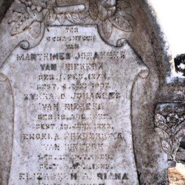 NIEKERK Family, van