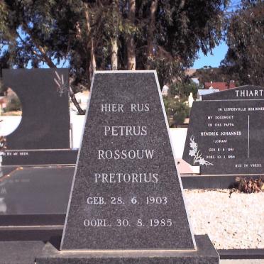 PRETORIUS Petrus Roussouw 1903-1985