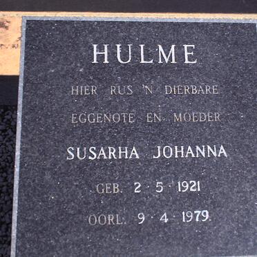 ROUX Koos 1927-1994,HULME Susarha Johanna 1921-1979