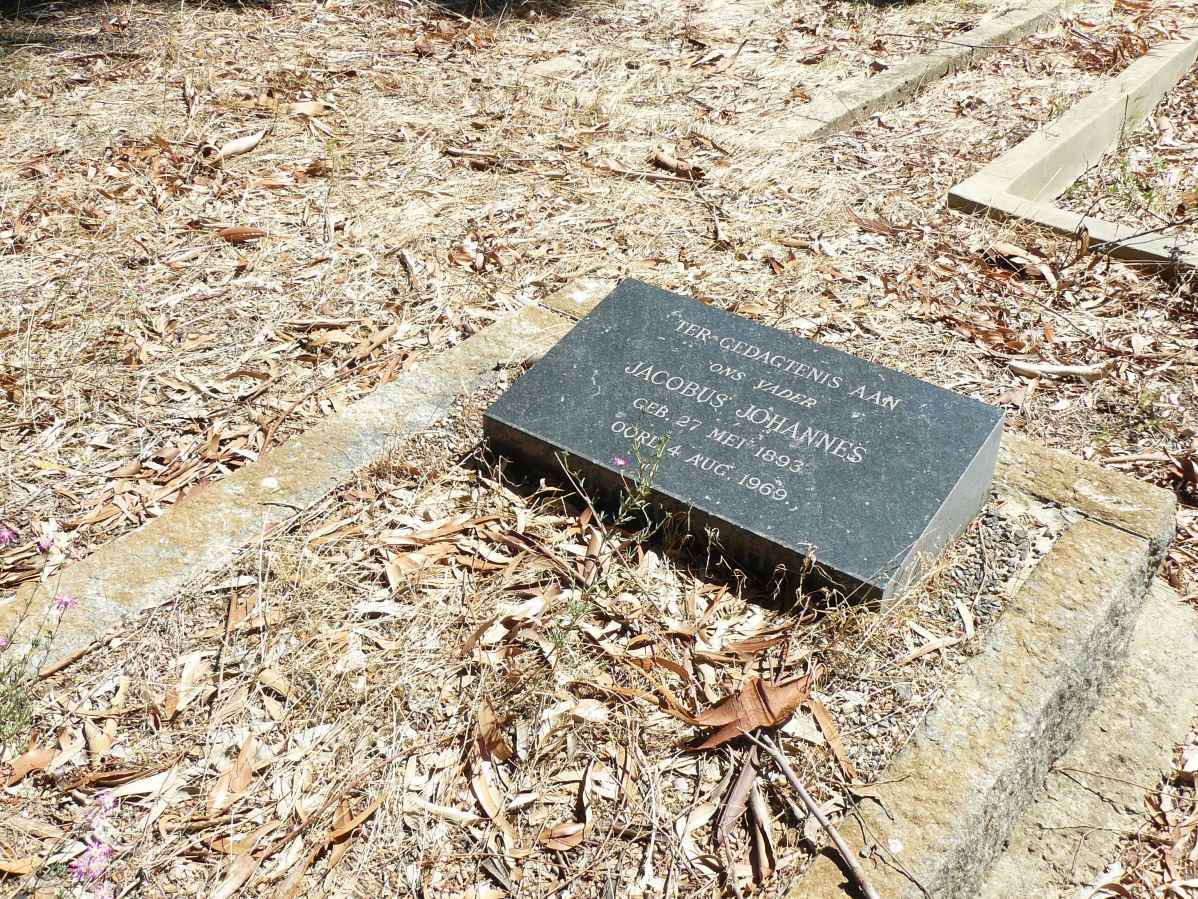 ? Jacobus Johannes 1893-1969