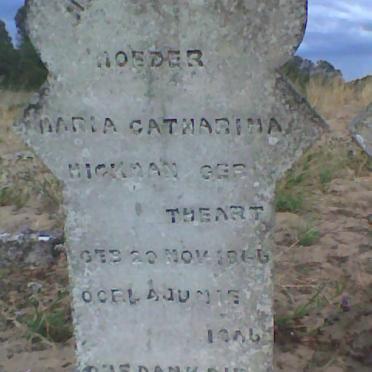 HICKMAN Maria Catharina nee THEART 1866-1946