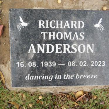 ANDERSON Richard Thomas 1939-2023