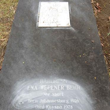 BEHR Ena Wepener nee SHORT 1906-1978 _1