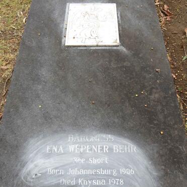 BEHR Ena Wepener nee SHORT 1906-1978 _1