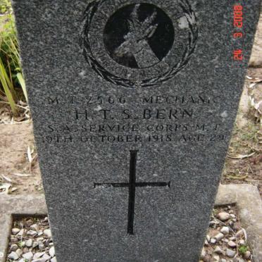 BERN H.T.S -1918