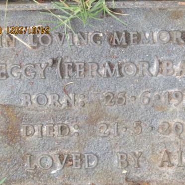 BARTON Peggy nee FERMOR 1906 -2000
