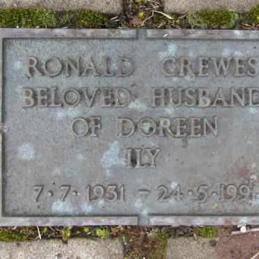 CREWES Ronald 1931-1991
