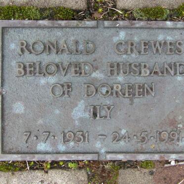 CREWES Ronald 1931-1991