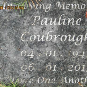 COUBROUGH Pauline 1947-2017