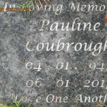 COUBROUGH Pauline 1947-2017
