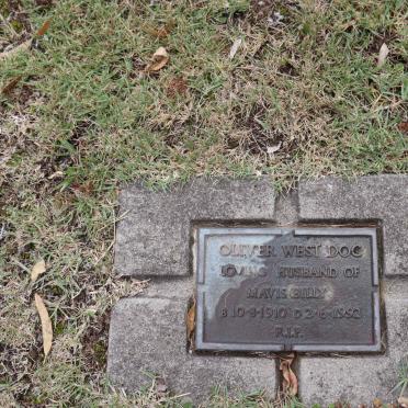 DOC Oliver West 1910-1992