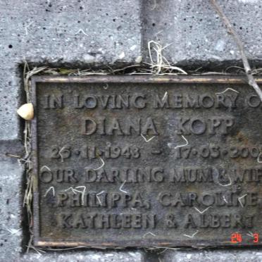 KOPP Diana 1948-2001