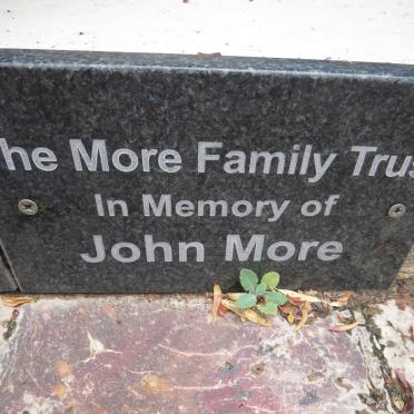 MORE John
