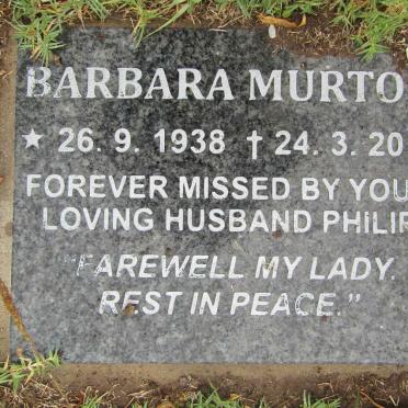 MURTON Barbara 1938-2016
