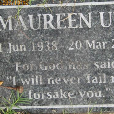 UYS Maureen 1938-2011