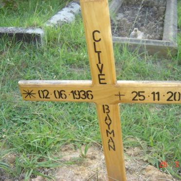 BAYMAN Clive 1936-2007