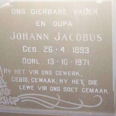 ROOYEN Johann Jacobus, van 1893-1971