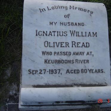 READ Ignatius William Oliver -1937