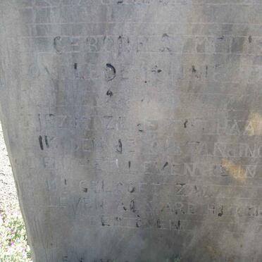 PLESSIS Dirk Johannes, du 1848-1921