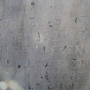 PLESSIS Dirk Johannes, du 1848-1921